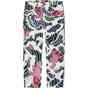 Supreme Multicolor Koi Wave Pants